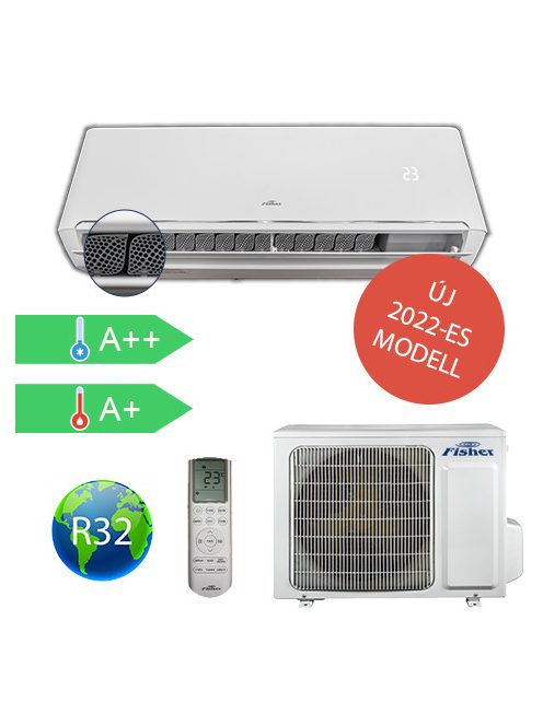 Fisher Summer 3,4 kW-os split klíma szett, A++