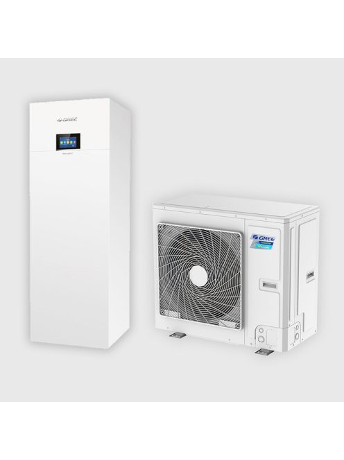 Gree Versati III All in One 9,5 KW osztott rendszerű levegő-víz hőszivattyű beépített HMV tárolóval